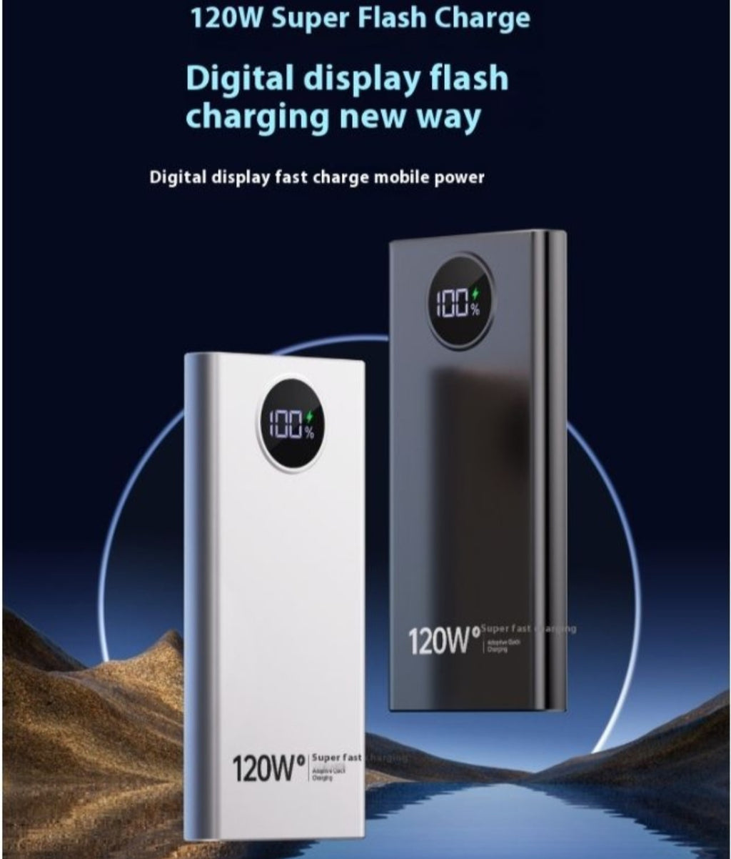 120W Super Fast Power Bank (20,000mAh)