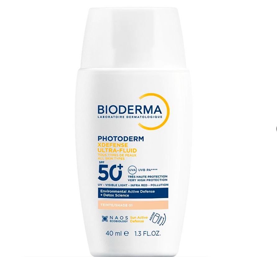 Bioderma Photoderm XDEFENSE Ultra‑Fluid SPF50+ Tinted (Shade 01, 40ml)