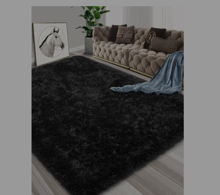 Premium Heavy‑Duty Fluffy Carpet & Complementary SMTE Tieback Set.