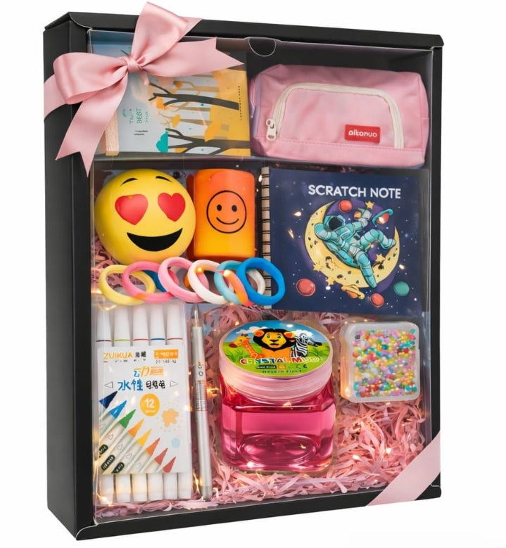 Surprise Gift Box for Girls – Fun & Creative 10-Piece Set (Ages 6–11)