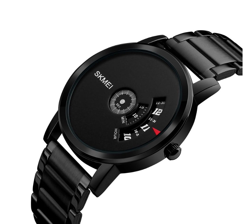 Modern Quartz Watch with Stainless Steel Band – Sleek & Timeless Design