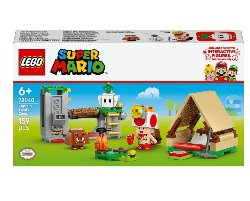 LEGO® Super Mario™ Captain Toad’s Camp – Fun Building Toy for Boys and Girls