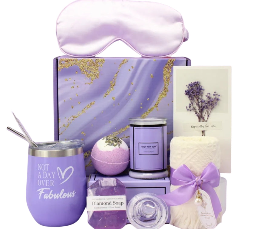 Luxury 10-Piece Relaxation Spa Gift Set – Self-Care Package for Women (Valentine’s Special)