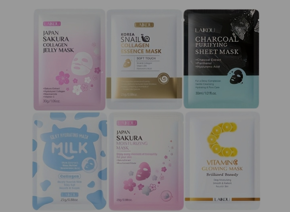 "6‑Piece Face Mask Collection – Glow & Refresh Self‑Care Set"