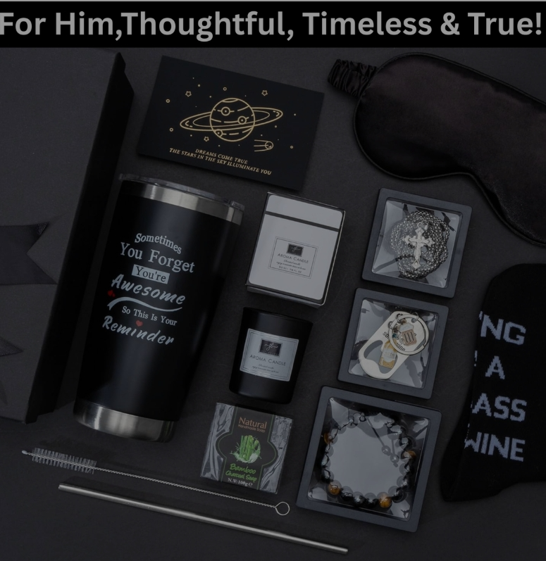 Gentleman’s Relaxation Gift Box – 10 Essentials for Him