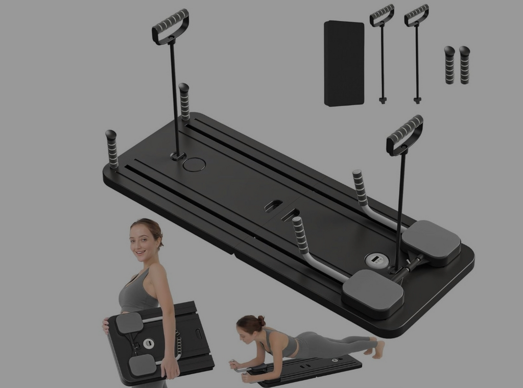 TOXIYA Multifunctional Foldable Pilates Reformer Board.