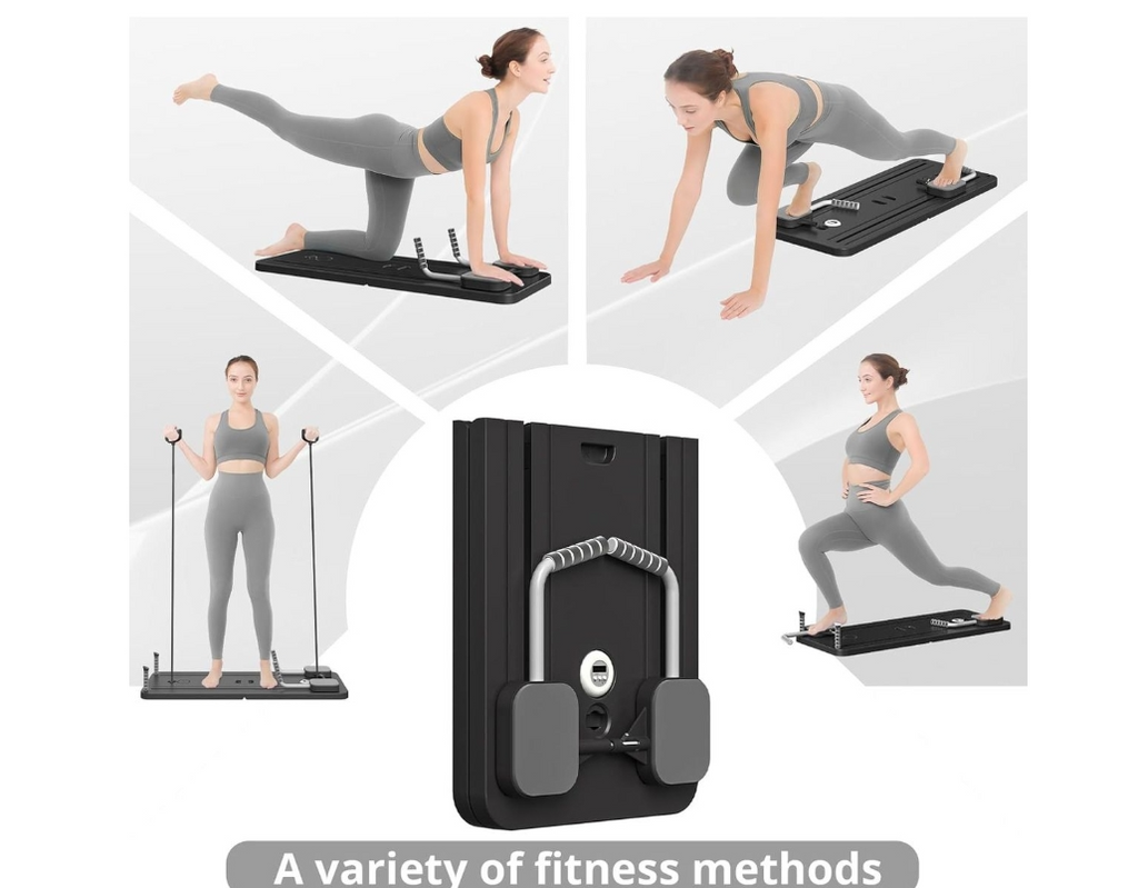 TOXIYA Multifunctional Foldable Pilates Reformer Board.