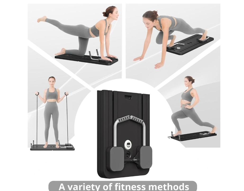 TOXIYA Multifunctional Foldable Pilates Reformer Board.