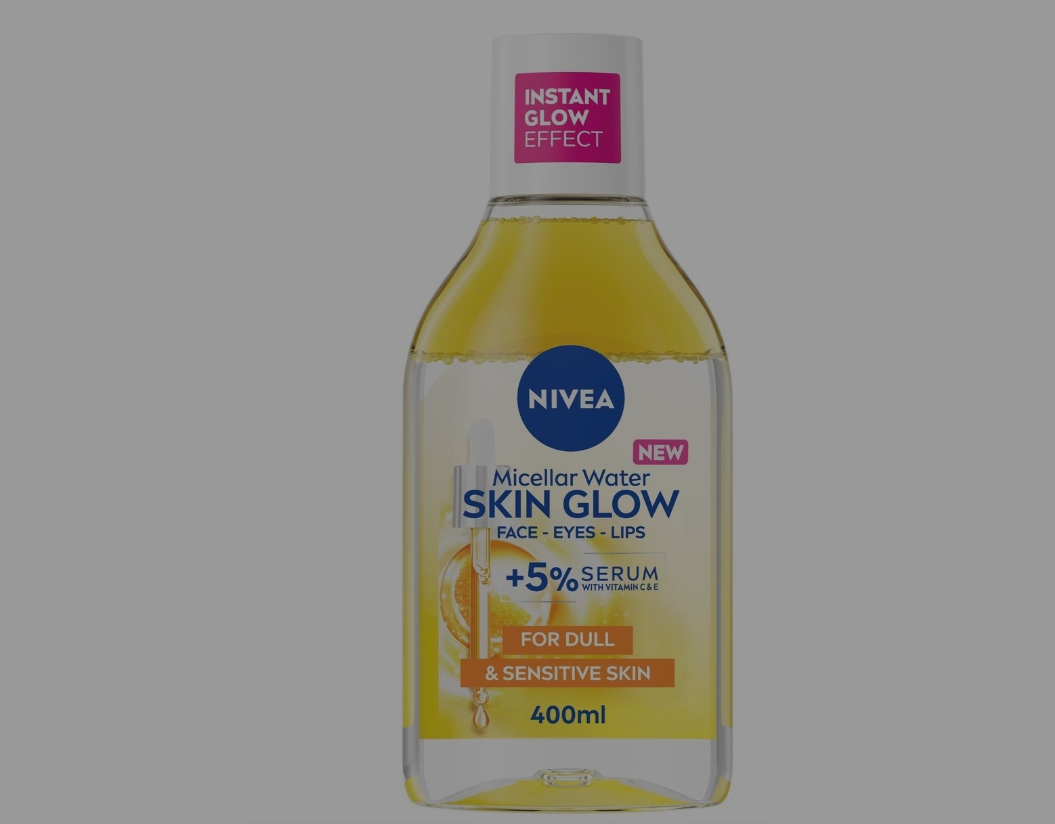 NIVEA Skin Glow Serum-Infused Micellar Face Cleansing Water (400ml)