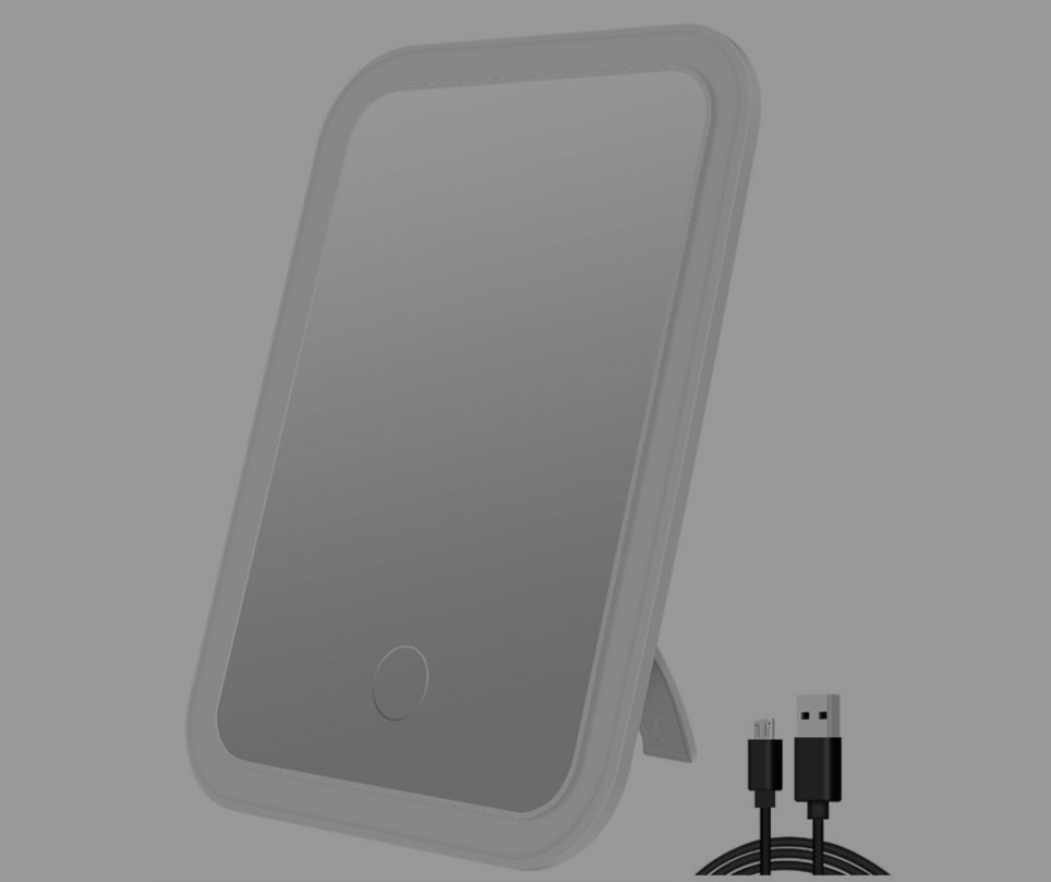 Touch 3‑Mode LED Makeup Mirror – Perfect Glow at Your Fingertips