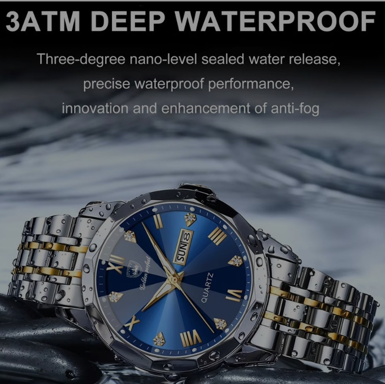 Men’s Watch & Earphones Set